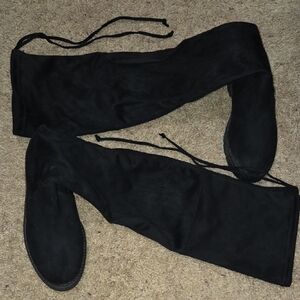 Black Over-the-Knee Boots